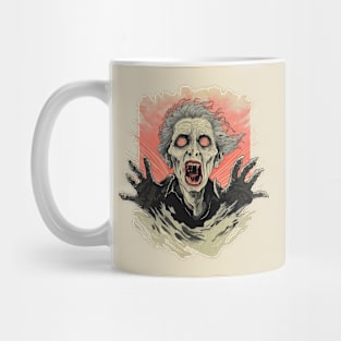 Vintage Halloween Scream Witch Retro Super Cool Best Gift Mug